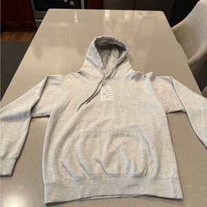 Made Hoop- Gray Hoodie